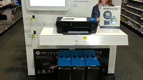 HP 'Print in the Moment' Endcap