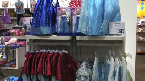 JCPenney Disney 'Frozen' Costume Merchandising