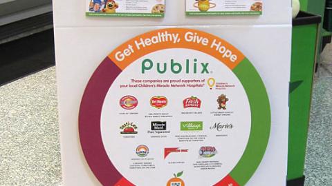 Publix 'Produce for Kids' Standee
