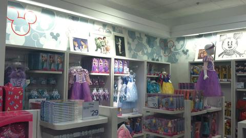 JCPenney Disney Shop Wall Graphics