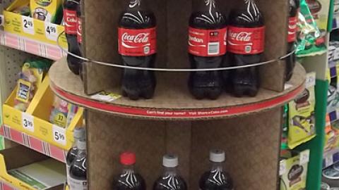 Coca-Cola 'Share a Coke' Mobile Floorstand