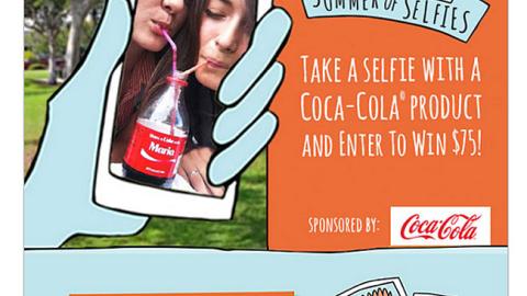 Jewel-Osco Coca-Cola 'Take a Selfie' Email