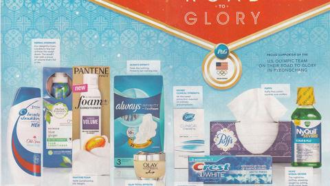 Procter & Gamble 'Road To Glory' FSI
