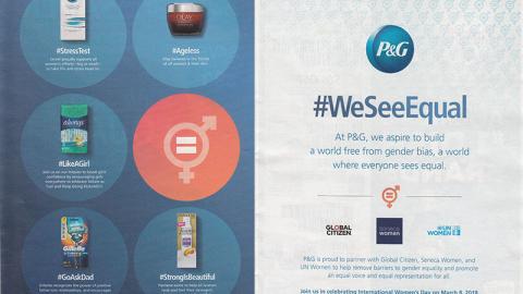 P&G 'WeSeeEqual' FSI