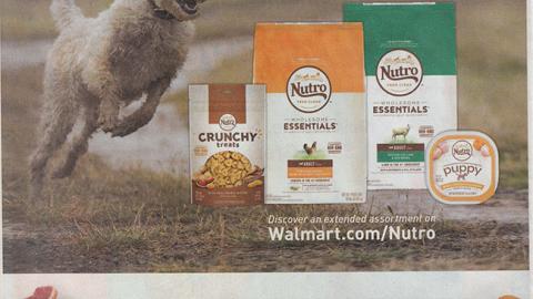 Walmart Nutro 'Feed Clean' FSI